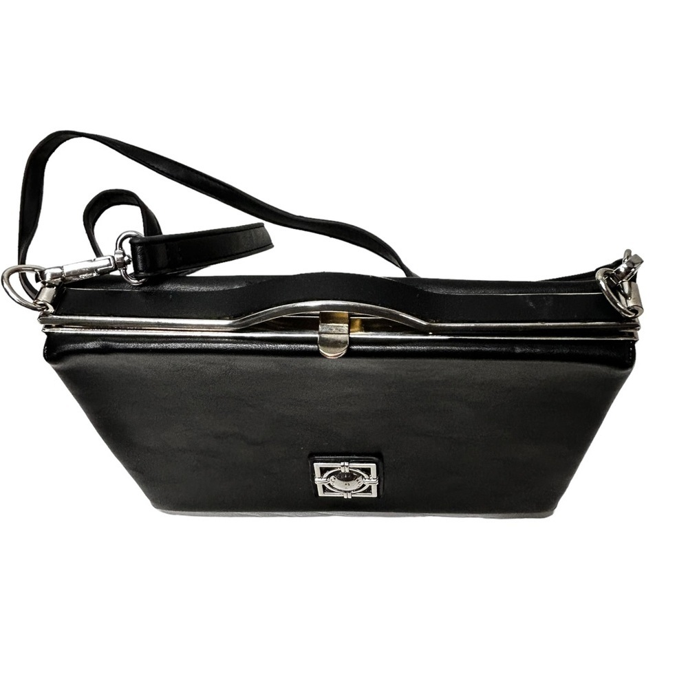 Catherine Malandrino Black Crossbody Box Bag - Picture 3 of 8